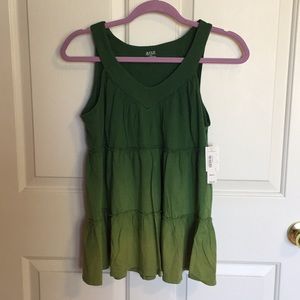 ANA A New Approach small S ruffle tank